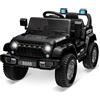 Garvee Macchina Elettrica per Bambini 3+ Anni 12V Fuoristrada Doppio Motore