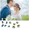 Muralscape Puzzle personalizzati per adulti, 1000/500/300/200/70/35 pezzi, in legno, senza cornice, regalo personalizzato per famiglia, animali domestici, matrimoni, compleanni, San Valentino, ricordi delle