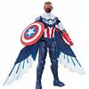 Marvel Hasbro Avengers Titan Hero Capitan America, action figure di Captain America da 30 cm, include ali, per bambini dai 4 anni in su
