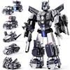 VEEVIFUN 5 in 1 Robot Trasforma Giocattolo 5 6 Anni Ragazzo,Trasforma Auto | Regalo ragazzo 5 6 7 anni,STEM Camion giocattolo bambino 3 4 5 6 7 8 anni ragazzo