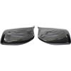 JYUTDW Per BMW Per Serie 5 E60 E61 E63 E64 2004-2008 Per 520i 525i 528i 528xi 530i Auto Esterno Specchietto Retrovisore Custodia Calotte Degli Specchietti(Carbon)