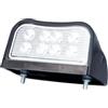 Fristom FT-026 Lampada per Illuminazione Targa a LED Basso Consumo Universale 12V 24V Resistente agli Urti Luce Bianca Omologazione E9 EMC per Rimorchio Camion Macchine Agricole Auto