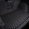 CYBHYAXC Auto Tappetino Bagagliaio per Audi A5 Coupe 2016-2023, Impermeabile Antiscivolo E Antiusura Tappeto Baule Fodera Bagagli Interni Accessori,A Black-Beige