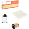 Somer Car Kit Tagliando 4 filtri compatibile con Fiat Punto 1.3 Multijet