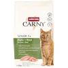 animonda Carny Cibo secco per gatti con pollo + manzo (1 x 1,75 kg), cibo secco per gatti anziani senza zucchero e cereali, con molta carne fresca di pollo e proteine bovine