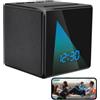 UYIKOO Telecamera Spia Nascosta WiFi 5G, Mini Spy Cam Orologio Senza Fili 1080P | 5 in 1 Videocamera, Doppia Banda 2.4/5GHz 120° Grandangolo, Movimento Avvisi Istantanei, Visione Notturna, TuyaSmart APP