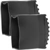 TIKODIDA Copri piedi in gomma, 2 pezzi, 63 x 25 cm, resistenti all'abrasione, per artigiani e scale pieghevoli a telaio in casa