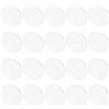 iplusmile Copri Lampada in Vetro Trasparente 20 Pezzi per Faretto MR16 | Cupola Luminosa Decorativa, Lente per Luce Paesaggistica, 4,3x4,3x0,5cm, Uso Interno