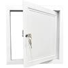 WXZXWXZX Sportello Ispezione in Metallo Botola Ispezione Cartongesso con Chiave per Parete e Soffitto Personalizzabile(18x26in (45x65cm))