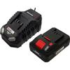 Generisch Parkside® - Caricatore da 20 V 4,5 A + batteria intelligente da 20 V 4 Ah, adatto per la serie X20V Team