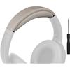 SOULWIT Kit di ricambio per pad fascia per Sony WH-1000XM4 (WH1000XM4), facile installazione fai da te(Argento).