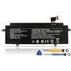 K KYUER PS0010UA1BRS Batteria per Toshiba Dyna-book Portege X30W-J X30W-K Series | X30W-J-10C X30W-J-109 X30W-J-10V X30W-J-11N X30W-J-12V X30W-J-10X X30W-J-10K Notebook Battery 53Wh 15.4V 3450mAh
