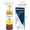 LCL 114 Inchiostro Compatible con Epson 114 Giallo Flacone di Inchiostro Compatible con EPSON ECOTANK ET-8500 ET-8550(1-Pack)
