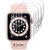 Glcrrpu Pellicola Protettiva per Apple Watch serie 9/8/7, 41mm [5 Pezzi]