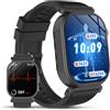 YUPENG Smartwatch con ECG/HRV/Acido Urico/Pressione Sanguigna/Sonno, Android iOS