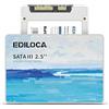Ediloca 240GB SSD Interno 2.5 SATA III 6Gb/s, 3D NAND SATA Unità a Stato Solido Velocità fino a 400/300 MB/s, SA TA SSD Lettura/Scrittura Rapida per PC e Laptop, Solid State Drive(ES580E)