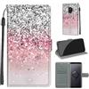 TOMYOU Cover per Samsung Galaxy S9 Plus, argento e rosa | Antiurto Protettiva Portafoglio, Slot per Schede, Magnetica, Custodia in Pelle PU, Libro Flip,Funzione Stand