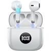 Nerunsa 2026 Cuffie Bluetooth 5.4, Auricolari Bluetooth Stereo HiFi Con 4 ENC Microfoni Anti-Rumore, Durata 50 Ore Cuffiette In Ear, Cuffiette Touch Control, LED-Display, Impermeabili IP7 Cuffie Senza Fili