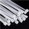 BAIJIAER Fascette grandi da 61 cm, bianche, resistenti, per uso esterno, 50 fascette stringicavo extra lunghe in plastica industriale