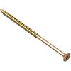 Forgefix Bargainscrews - Confezione da 100 viti multiuso, ideali per essere impiegate su pannelli truciolari, MDF, PVC e legno 6 x 150 mm