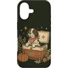 Pointer Dog Bond Custodia per iPhone 17 Raffreddatore autunnale vintage Fall Dog Pumpkin