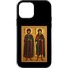 Icone ortodosse Regali & Co. Custodia per iPhone 12 mini Icona ortodossa Santi Boris e Gleb