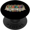 Jimbeels LONG LINES READY Formazione Contra Dance PopSockets PopGrip Adesivo