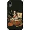 Pointer Dog Bond Custodia per iPhone XR Raffreddatore autunnale vintage Fall Dog Pumpkin