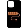Geeky Chic Costumes Custodia per iPhone 12 mini Electrical Outlet Plug and Socket Couples Halloween Costume