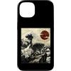 Japanese Art Ukiyo-e Jimothy Seattle Rac Custodia per iPhone 13 Arte giapponese divertente della montagna di Wave del procione di Jimothy per all'aperto