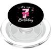 Myassil Fiocco divertente per festa di compleanno con scritta It's My 7th Birthday (lingua italiana non garantita) PopSockets PopGrip per MagSafe