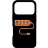 Geeky Chic Costumes Custodia per iPhone 17 Pro Electrical Outlet Plug and Socket Couples Halloween Costume
