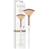 Luvia Cosmetics Pennello professionale Luvia, pennello trucco evidenziatore, Fallout, pennello a ventaglio, pennello cosmetico vegano, 211 // Fan Brush - Elegance