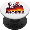 Phoenix Arizona USA Outdoor Vintage Fenice PopSockets PopGrip Adesivo