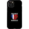 France Morocco Flag Custodia per iPhone 11 Pro Francia Marocco