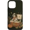 Pointer Dog Bond Custodia per iPhone 13 Pro Max Raffreddatore autunnale vintage Fall Dog Pumpkin