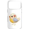 Patchwork Pals Custodia per iPhone 17 Pro Grazioso tessuto patchwork con uccellini trapuntati
