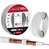 MACLEAN MCTV-472 CABLE COAXIAL CABLE RG6 100M