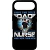 Family Matching Dad Job Title Father's D Custodia per iPhone Air I Have Two Titles Dad And Nurse Funny Fathers Day