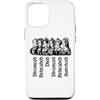 Utopia Sport England Shop Custodia per iPhone 12/12 Pro Destini delle sei mogli di Enrico VIII Stampa nera
