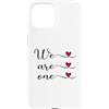 Fun Designs Custodia per iPhone 15 Siamo un simpatico regalo tipografico scritto a mano