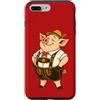 Lucky Pig Funny German Saying Custodia per iPhone 7 Plus/8 Plus Umorismo tedesco Lucky Pig