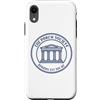 Marble & Mind Custodia per iPhone XR Cresta di filosofia greca antica Atene Portico Società
