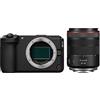 Canon EOS R6 V Fotocamera Mirrorless Full Frame + Obiettivo RF 20-50mm F4L IS USM PZ | Kit Vlogging con Video 7K RAW, Stabilizzazione & Open Gate | Ideale Creator, YouTube, Viaggi