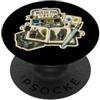 Jimbeels WASH PAN READY Acquerello Schizzo Urbano Passeggiata PopSockets PopGrip Adesivo