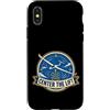 Jimbeels Custodia per iPhone X/XS CENTER THE LIFT Aliante nella Termica