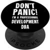 Database & IT T-Shirts & Gifts DBA di sviluppo PopSockets PopGrip Adesivo