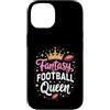 Flo Design Fantasy Football Outfits Custodia per iPhone 14 Fantasy Football Queen Women Fantasy Football Funny Women
