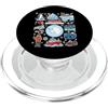 MASH MOSH Esplora l'Antartide Polar Adventure Travel Souvenir Graphic PopSockets PopGrip per MagSafe