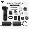 DJI Osmo Pocket 4 Pro(4P) Fotocamera Gimbal Versione Standard/Combo Vlog Creator